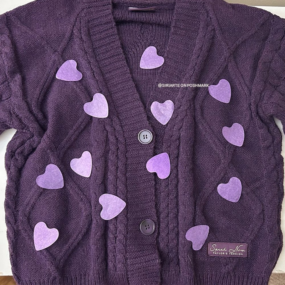 Official Taylor Swift Speak Now (Taylor's Version) Cardigan & Confetti - XS/S